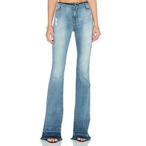 J Brand Distressed Denim Maria Flare in Drift